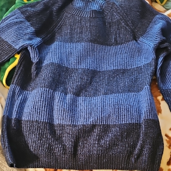 INC International Concepts Other - I.N.C. Men's Blue Striped Sweater Size XXL